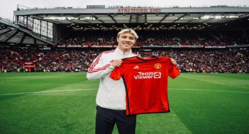 هويلوند: كنت أحلم باللعب في أولد ترافورد.. وقادر على تحقيق أشياء عظيمة مع يونايتد